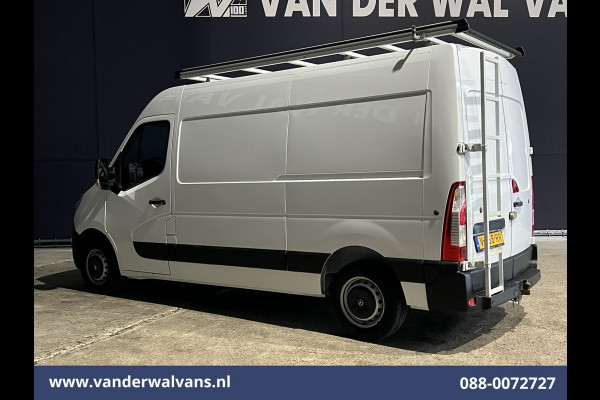 Opel Movano 2.3 CDTI 145pk L2H2 Euro6 Airco | Imperiaal | Trap | Camera | Navigatie | 2500kg Trekhaak Cruisecontrol, Parkeersensoren, Bijrijdersbank