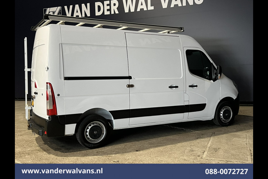 Opel Movano 2.3 CDTI 145pk L2H2 Euro6 Airco | Imperiaal | Trap | Camera | Navigatie | 2500kg Trekhaak Cruisecontrol, Parkeersensoren, Bijrijdersbank