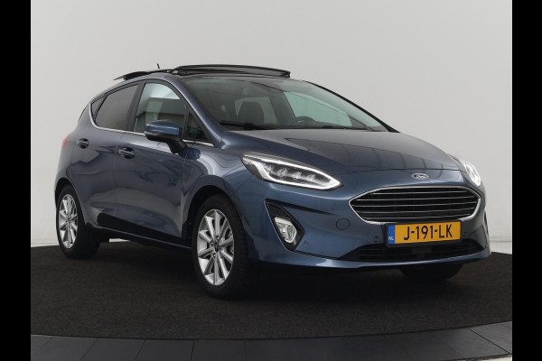 Ford Fiesta 1.0 EcoBoost Titanium X | Panoramadak | Stoel & stuurverwarming | Adaptive cruise | Camera | Carplay | Full LED | Blind Spot | Climate control | B&O Sound | Parkeerhulp | Navigatie