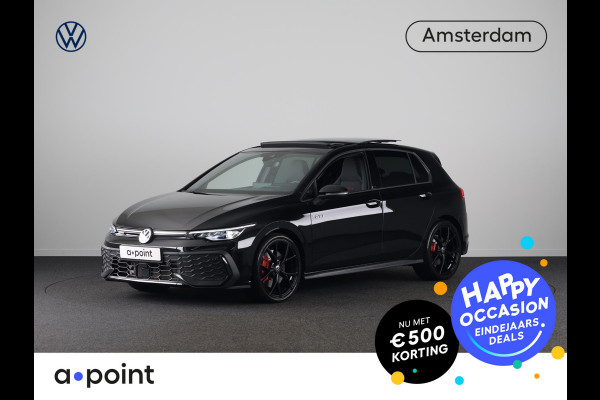 Volkswagen Golf 2.0 TSI GTI 265PK DSG | Verlengde garantie | Panorama dak | Head up Display | Blackstyle | 19"LM velgen |