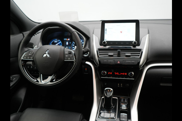 Mitsubishi Eclipse Cross 2.4 Instyle Plug In Hybrid 188pk Dealer O.H. PHEV | Trekhaak Afn. | Panodak | Head Up | Adaptive Cruise | 360 Camera | Lederen Sportstoelen Verwarmd | Apple Carplay | Keyless | Stuur Verwarmd | Blis | Navigat