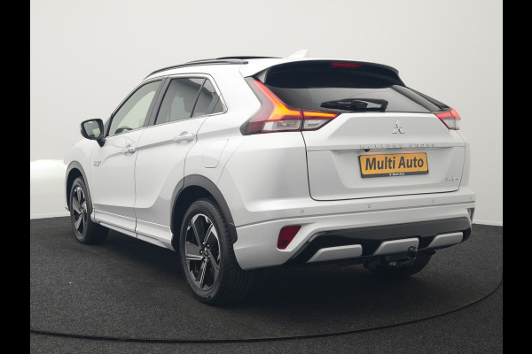 Mitsubishi Eclipse Cross 2.4 Instyle Plug In Hybrid 188pk Dealer O.H. PHEV | Trekhaak Afn. | Panodak | Head Up | Adaptive Cruise | 360 Camera | Lederen Sportstoelen Verwarmd | Apple Carplay | Keyless | Stuur Verwarmd | Blis | Navigat