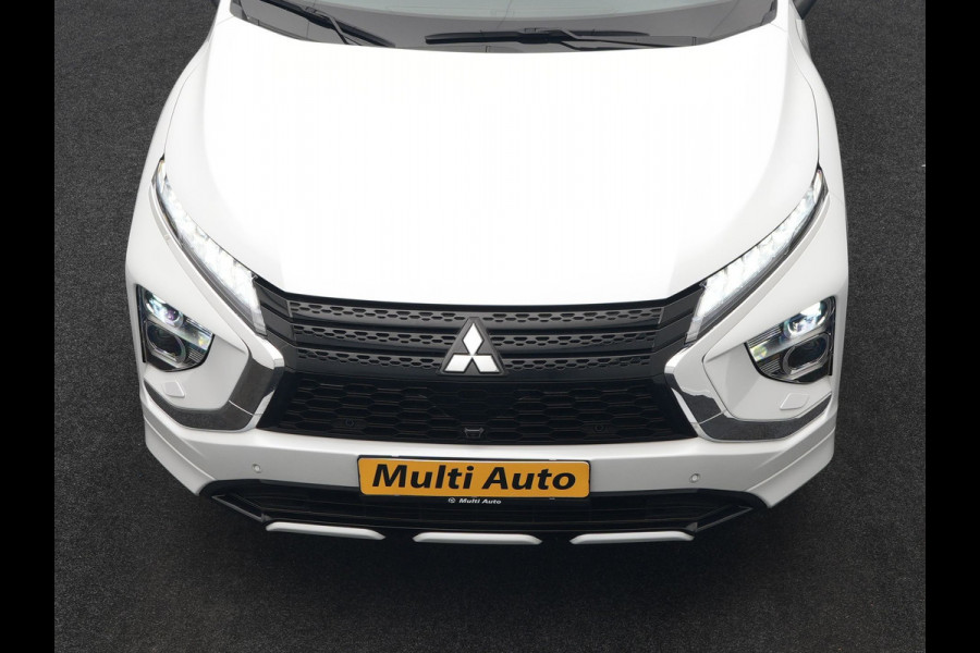 Mitsubishi Eclipse Cross 2.4 Instyle Plug In Hybrid 188pk Dealer O.H. PHEV | Trekhaak Afn. | Panodak | Head Up | Adaptive Cruise | 360 Camera | Lederen Sportstoelen Verwarmd | Apple Carplay | Keyless | Stuur Verwarmd | Blis | Navigat