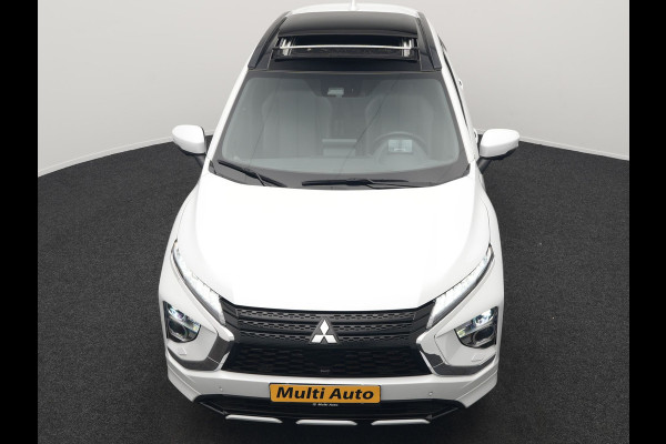 Mitsubishi Eclipse Cross 2.4 Instyle Plug In Hybrid 188pk Dealer O.H. PHEV | Trekhaak Afn. | Panodak | Head Up | Adaptive Cruise | 360 Camera | Lederen Sportstoelen Verwarmd | Apple Carplay | Keyless | Stuur Verwarmd | Blis | Navigat