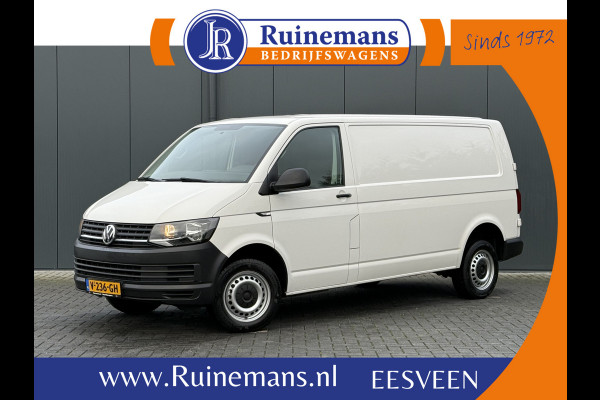 Volkswagen Transporter 2.0 TDI 150 PK E6 / DSG AUTOMAAT / L2H1 / 1e EIG. / TREKHAAK / AIRCO / CRUISE