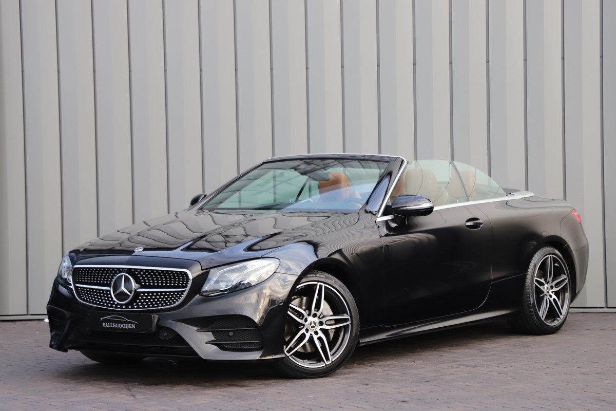 Mercedes-Benz E-Klasse Cabrio 200 AMG | 184PK | Burmester | Sfeerverlichting | Memory | Air-scarf | Widescreen | ILS | Acc | Leder | 2019.