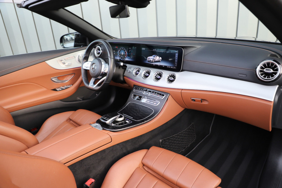 Mercedes-Benz E-Klasse Cabrio 200 AMG | 184PK | Burmester | Sfeerverlichting | Memory | Air-scarf | Widescreen | ILS | Acc | Leder | 2019.