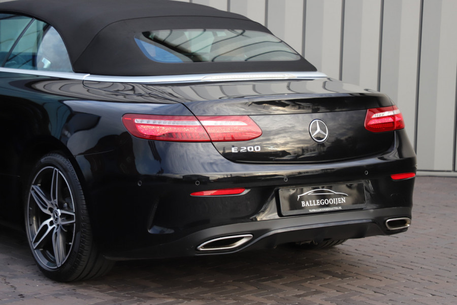 Mercedes-Benz E-Klasse Cabrio 200 AMG | 184PK | Burmester | Sfeerverlichting | Memory | Air-scarf | Widescreen | ILS | Acc | Leder | 2019.