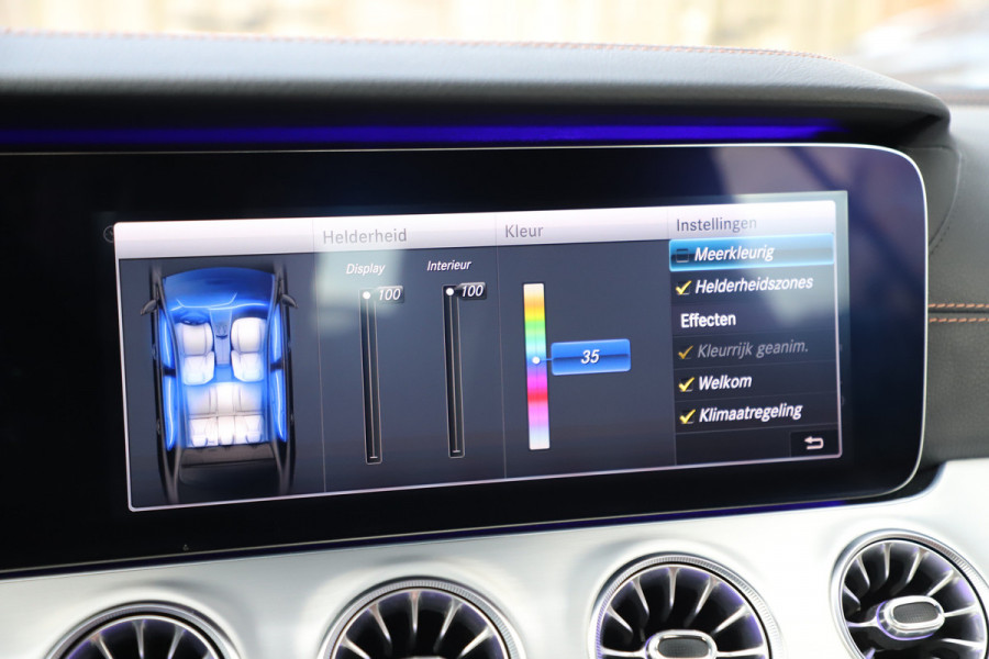 Mercedes-Benz E-Klasse Cabrio 200 AMG | 184PK | Burmester | Sfeerverlichting | Memory | Air-scarf | Widescreen | ILS | Acc | Leder | 2019.