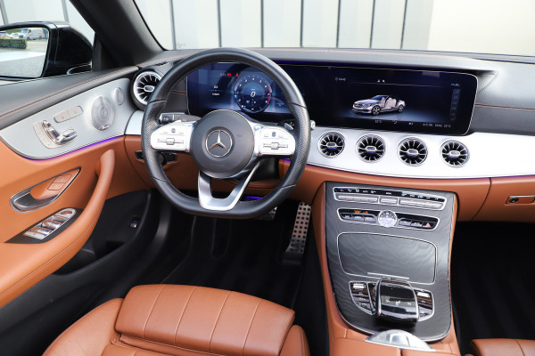 Mercedes-Benz E-Klasse Cabrio 200 AMG | 184PK | Burmester | Sfeerverlichting | Memory | Air-scarf | Widescreen | ILS | Acc | Leder | 2019.