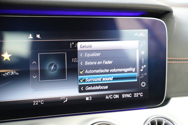 Mercedes-Benz E-Klasse Cabrio 200 AMG | 184PK | Burmester | Sfeerverlichting | Memory | Air-scarf | Widescreen | ILS | Acc | Leder | 2019.