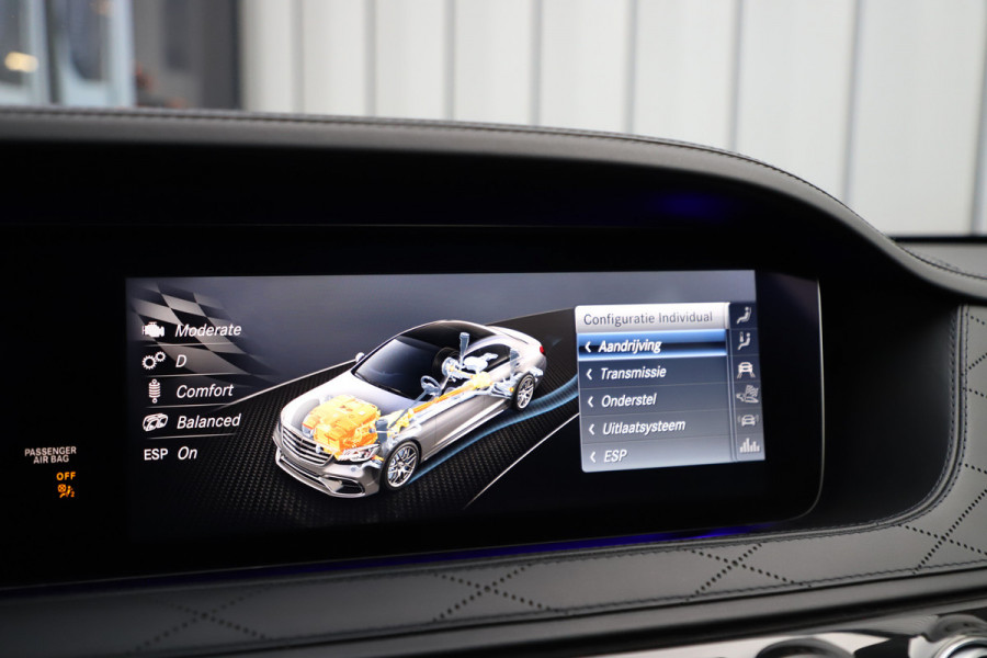 Mercedes-Benz S-Klasse 63 AMG 4-Matic+ Lang | 612PK | Massage | Head-up | Keyless-go | Burmester | Multibeam | Sfeerverlichting | Stoelkoeling | 2017.