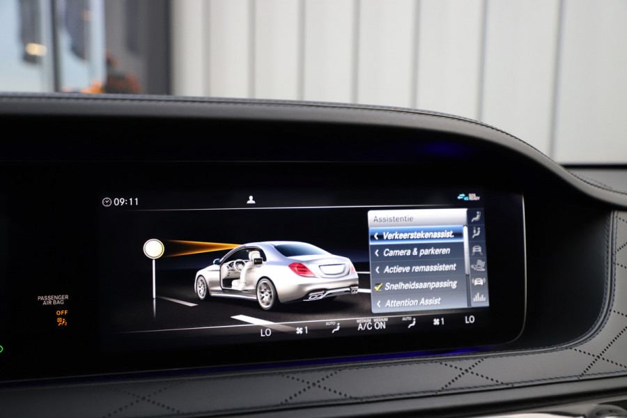 Mercedes-Benz S-Klasse 63 AMG 4-Matic+ Lang | 612PK | Massage | Head-up | Keyless-go | Burmester | Multibeam | Sfeerverlichting | Stoelkoeling | 2017.