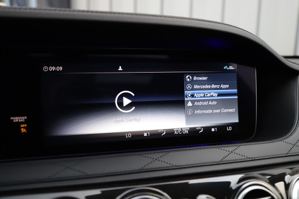 Mercedes-Benz S-Klasse 63 AMG 4-Matic+ Lang | 612PK | Massage | Head-up | Keyless-go | Burmester | Multibeam | Sfeerverlichting | Stoelkoeling | 2017.