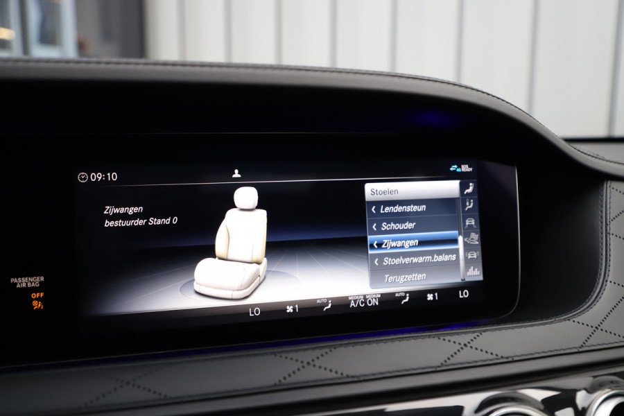 Mercedes-Benz S-Klasse 63 AMG 4-Matic+ Lang | 612PK | Massage | Head-up | Keyless-go | Burmester | Multibeam | Sfeerverlichting | Stoelkoeling | 2017.