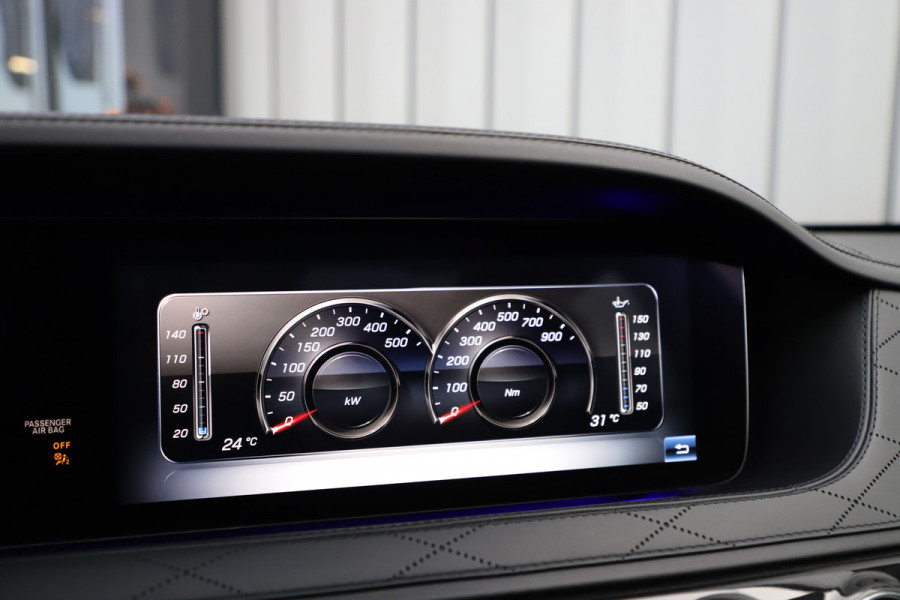 Mercedes-Benz S-Klasse 63 AMG 4-Matic+ Lang | 612PK | Massage | Head-up | Keyless-go | Burmester | Multibeam | Sfeerverlichting | Stoelkoeling | 2017.