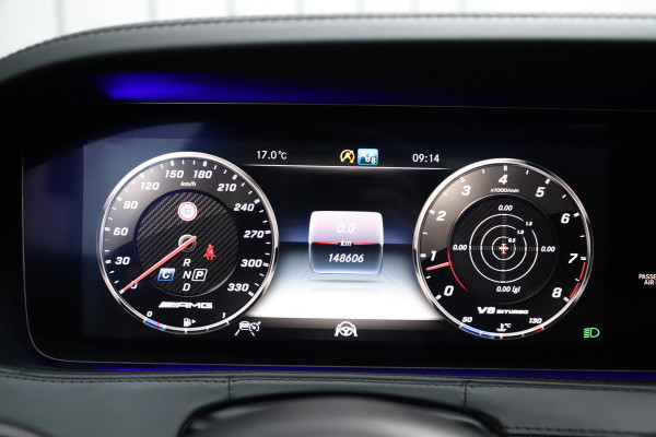 Mercedes-Benz S-Klasse 63 AMG 4-Matic+ Lang | 612PK | Massage | Head-up | Keyless-go | Burmester | Multibeam | Sfeerverlichting | Stoelkoeling | 2017.