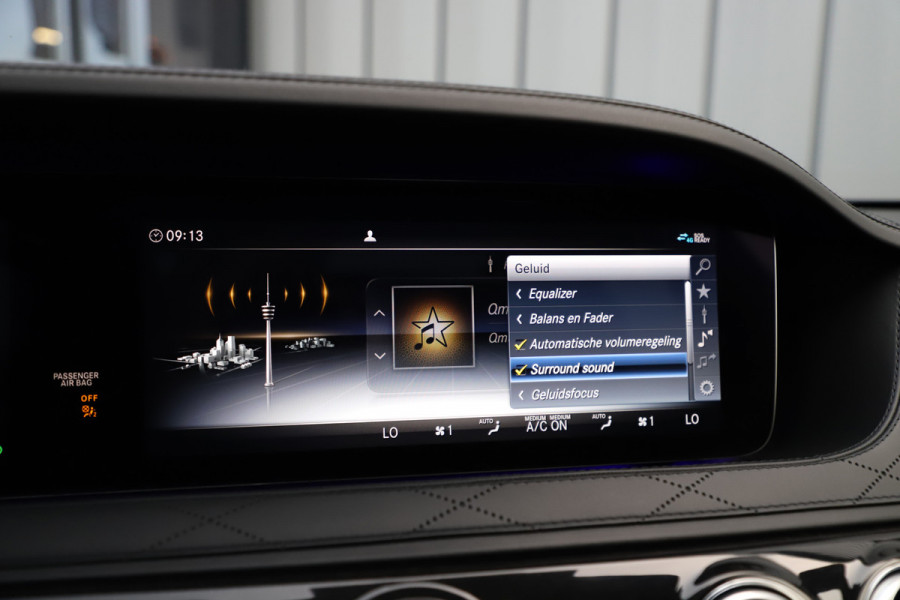Mercedes-Benz S-Klasse 63 AMG 4-Matic+ Lang | 612PK | Massage | Head-up | Keyless-go | Burmester | Multibeam | Sfeerverlichting | Stoelkoeling | 2017.