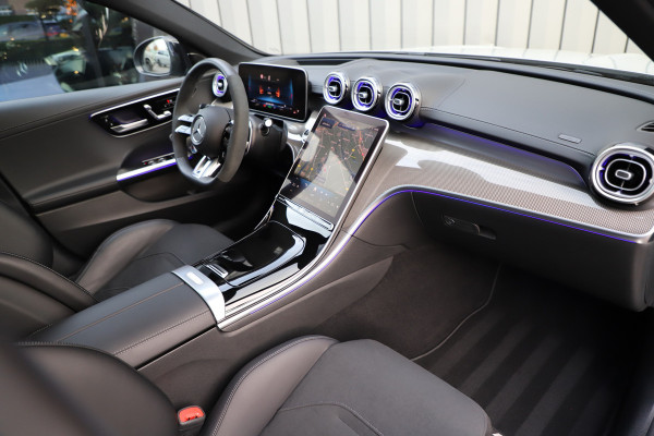 Mercedes-Benz C-Klasse AMG 63 S E Performance | 680PK | Achterasbesturing | Head-up | Pano | Sfeerverlichting | Schaalstoelen | Keyless-go | Burmester