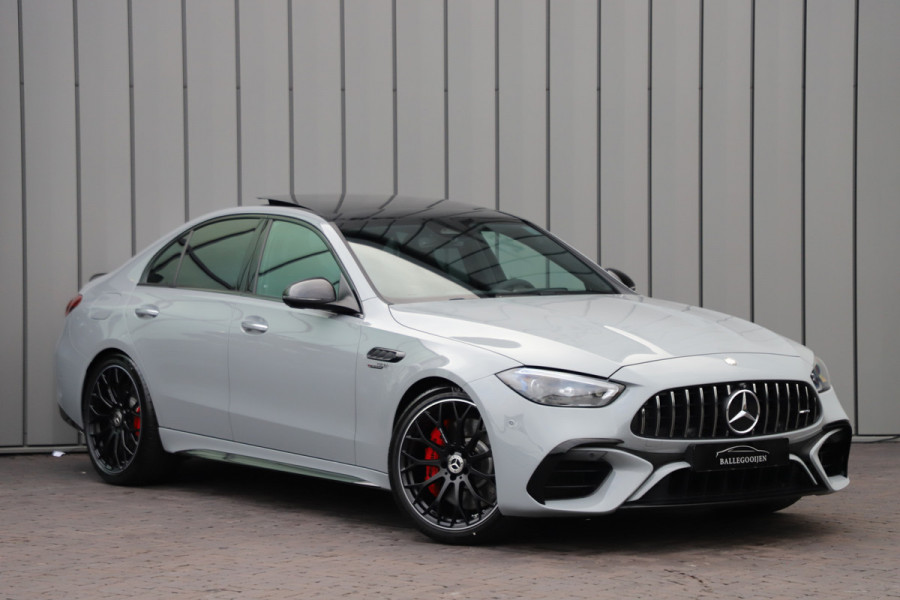 Mercedes-Benz C-Klasse AMG 63 S E Performance | 680PK | Achterasbesturing | Head-up | Pano | Sfeerverlichting | Schaalstoelen | Keyless-go | Burmester