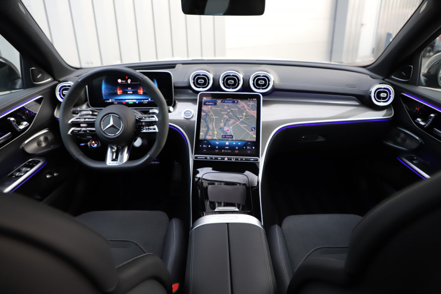 Mercedes-Benz C-Klasse AMG 63 S E Performance | 680PK | Achterasbesturing | Head-up | Pano | Sfeerverlichting | Schaalstoelen | Keyless-go | Burmester