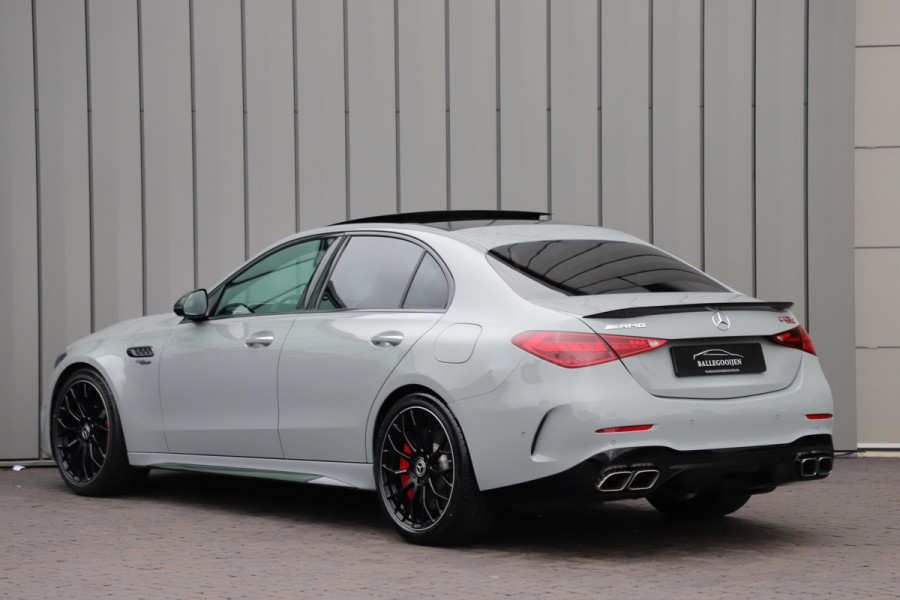 Mercedes-Benz C-Klasse AMG 63 S E Performance | 680PK | Achterasbesturing | Head-up | Pano | Sfeerverlichting | Schaalstoelen | Keyless-go | Burmester