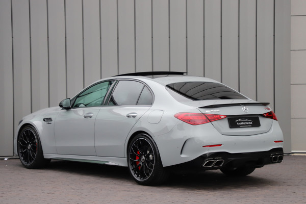 Mercedes-Benz C-Klasse AMG 63 S E Performance | 680PK | Achterasbesturing | Head-up | Pano | Sfeerverlichting | Schaalstoelen | Keyless-go | Burmester