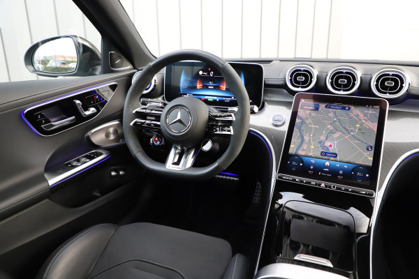 Mercedes-Benz C-Klasse AMG 63 S E Performance | 680PK | Achterasbesturing | Head-up | Pano | Sfeerverlichting | Schaalstoelen | Keyless-go | Burmester