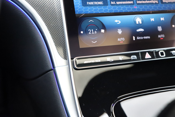 Mercedes-Benz C-Klasse AMG 63 S E Performance | 680PK | Achterasbesturing | Head-up | Pano | Sfeerverlichting | Schaalstoelen | Keyless-go | Burmester