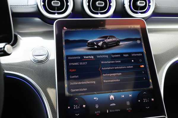 Mercedes-Benz C-Klasse AMG 63 S E Performance | 680PK | Achterasbesturing | Head-up | Pano | Sfeerverlichting | Schaalstoelen | Keyless-go | Burmester