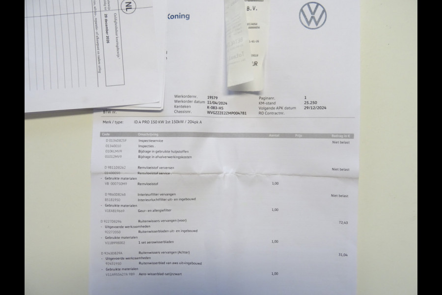 Volkswagen ID.4 First 77 kWh * DEALER ONDERH. * CARPLAY !!