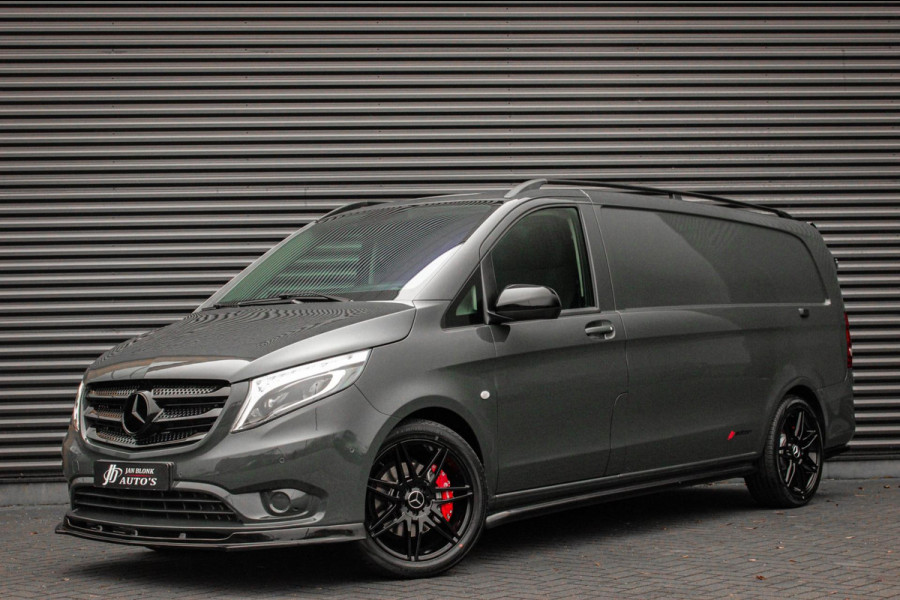 Mercedes-Benz Vito 190PK LANG 4X4 JB- EDITION FULL BLACK / AMG / SPOILER / VERLAGINGSVEREN / NAVIGATIE / SIDE- BARS / FULL / NAVI