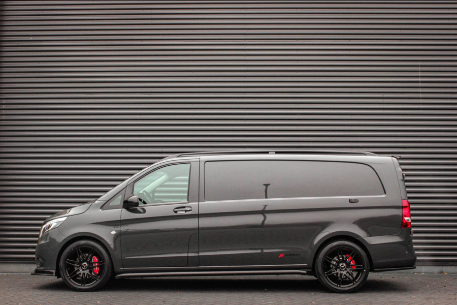 Mercedes-Benz Vito 190PK LANG 4X4 JB- EDITION FULL BLACK / AMG / SPOILER / VERLAGINGSVEREN / NAVIGATIE / SIDE- BARS / FULL / NAVI