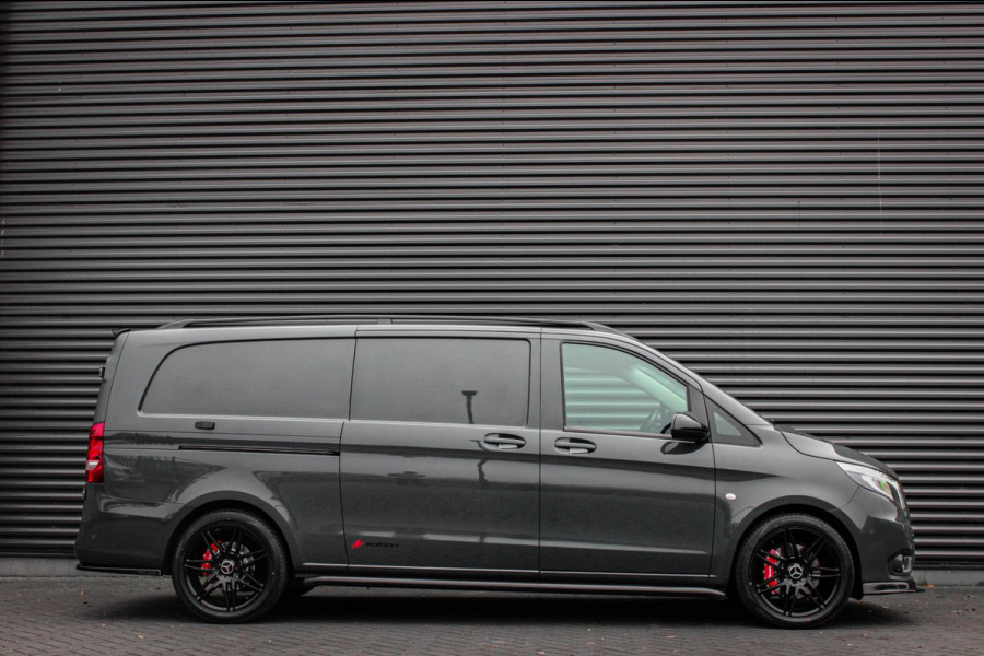 Mercedes-Benz Vito 190PK LANG 4X4 JB- EDITION FULL BLACK / AMG / SPOILER / VERLAGINGSVEREN / NAVIGATIE / SIDE- BARS / FULL / NAVI