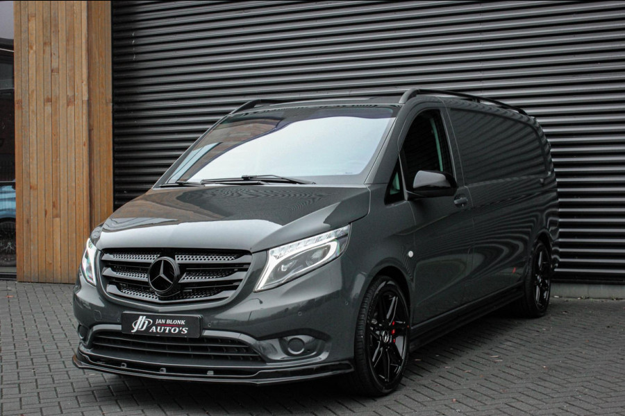 Mercedes-Benz Vito 190PK LANG 4X4 JB- EDITION FULL BLACK / AMG / SPOILER / VERLAGINGSVEREN / NAVIGATIE / SIDE- BARS / FULL / NAVI