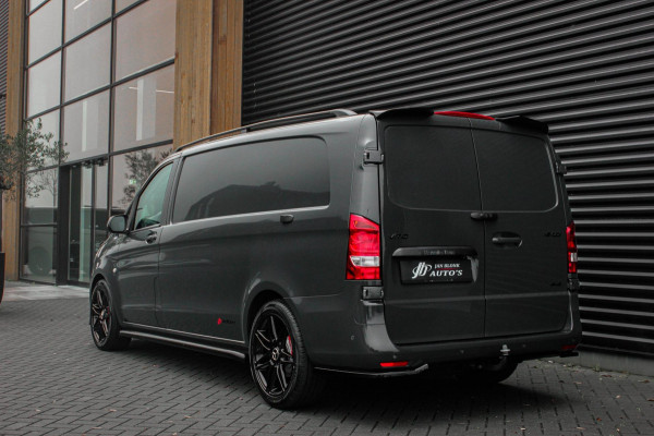 Mercedes-Benz Vito 190PK LANG 4X4 JB- EDITION FULL BLACK / AMG / SPOILER / VERLAGINGSVEREN / NAVIGATIE / SIDE- BARS / FULL / NAVI