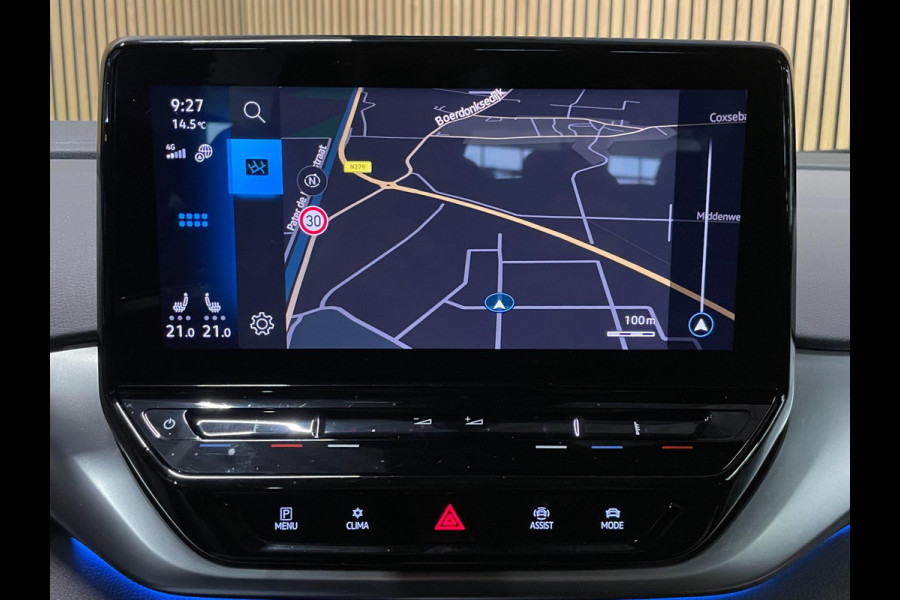 Volkswagen ID.4 Max 77 kWh|TREKHAAK|1/2 LEDER|ACC|CAMERA|CARPLAY|CLIMA+CRUISE CONTRL|STOEL+STUURVERW|NAVI|NL-AUTO|INCL.BTW|1e EIG|