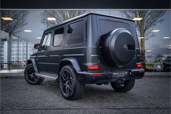 Mercedes-Benz G-Klasse 63 AMG 585pk ** Manufaktur ** Burmester ** 22inch ** Designo Nachtzwart Magno ** PPF ** NL-auto! Certified Premium garantie tot 02-2027!