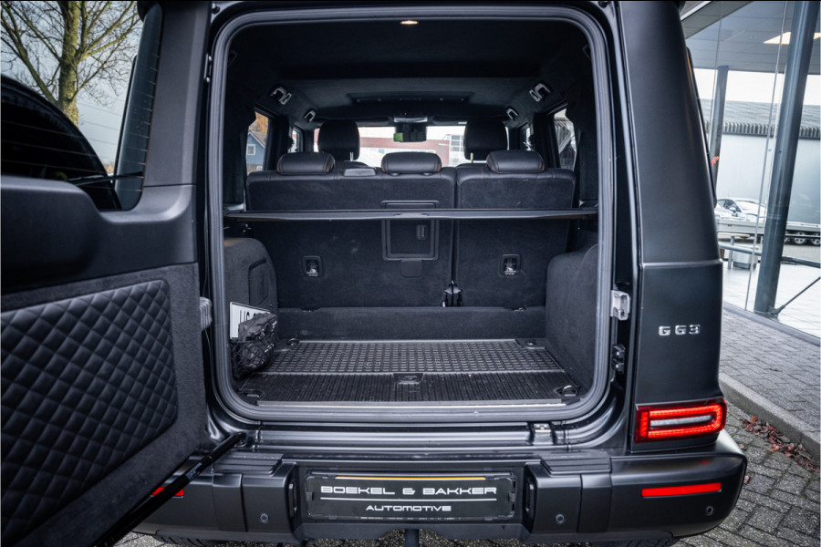 Mercedes-Benz G-Klasse 63 AMG 585pk ** Manufaktur ** Burmester ** 22inch ** Designo Nachtzwart Magno ** PPF ** NL-auto! Certified Premium garantie tot 02-2027!