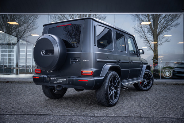 Mercedes-Benz G-Klasse 63 AMG 585pk ** Manufaktur ** Burmester ** 22inch ** Designo Nachtzwart Magno ** PPF ** NL-auto! Certified Premium garantie tot 02-2027!