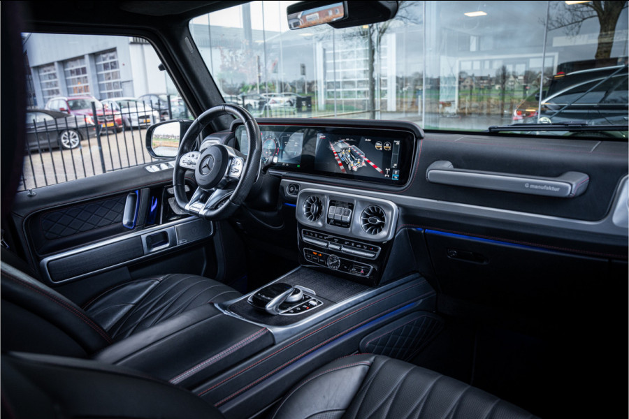 Mercedes-Benz G-Klasse 63 AMG 585pk ** Manufaktur ** Burmester ** 22inch ** Designo Nachtzwart Magno ** PPF ** NL-auto! Certified Premium garantie tot 02-2027!