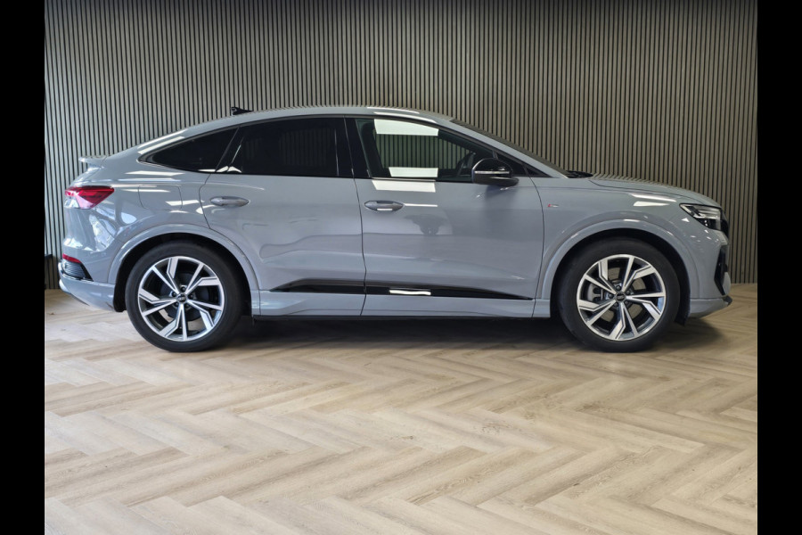 Audi Q4 Sportback e-tron 45 S Edition 82 kWh TREKHAAK CAMERA PARKEERSENSOREN VOOR EN ACHTER NAVI ADAPTIEVE CRUISE CONTROL