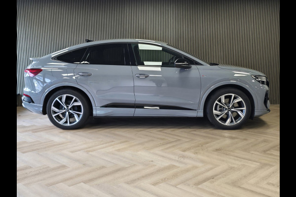 Audi Q4 Sportback e-tron 45 S Edition 82 kWh TREKHAAK CAMERA PARKEERSENSOREN VOOR EN ACHTER NAVI ADAPTIEVE CRUISE CONTROL