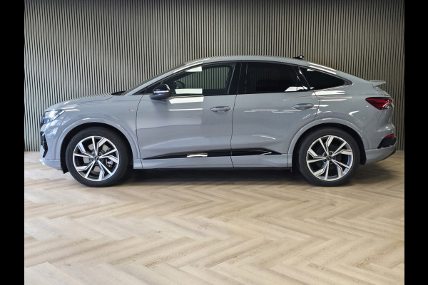 Audi Q4 Sportback e-tron 45 S Edition 82 kWh TREKHAAK CAMERA PARKEERSENSOREN VOOR EN ACHTER NAVI ADAPTIEVE CRUISE CONTROL