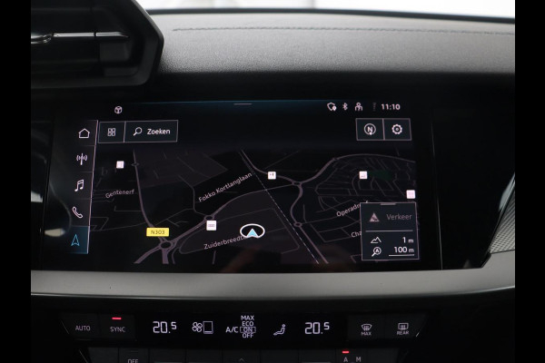 Audi A3 35 TFSI S edition | Carplay | Sportstoelen | Full LED | Navigatie | Half leder | Virtual Cockpit | Climate control | Parkeerhulp | Cruise control | Bluetooth | DAB | Sportstuur