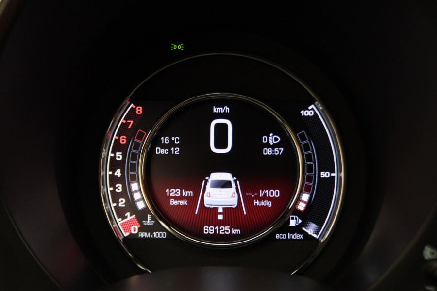 Fiat 500 0.9 TwinAir Turbo Sport Climate, Apple Carplay, Cruise, Navigatie, LED, PDC, 16"