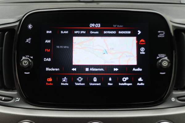 Fiat 500 0.9 TwinAir Turbo Sport Climate, Apple Carplay, Cruise, Navigatie, LED, PDC, 16"