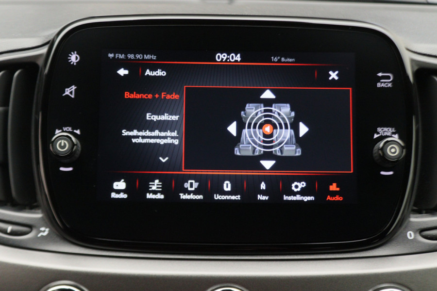 Fiat 500 0.9 TwinAir Turbo Sport Climate, Apple Carplay, Cruise, Navigatie, LED, PDC, 16"