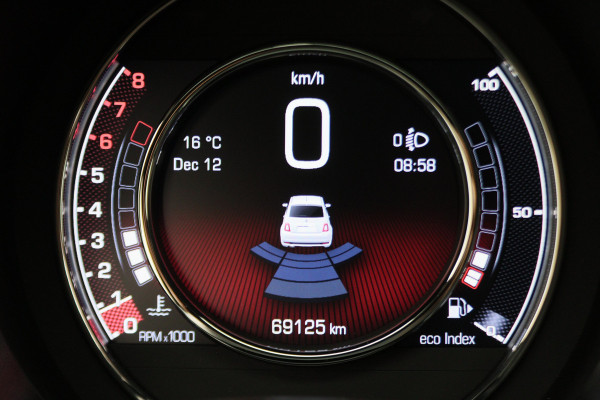 Fiat 500 0.9 TwinAir Turbo Sport Climate, Apple Carplay, Cruise, Navigatie, LED, PDC, 16"