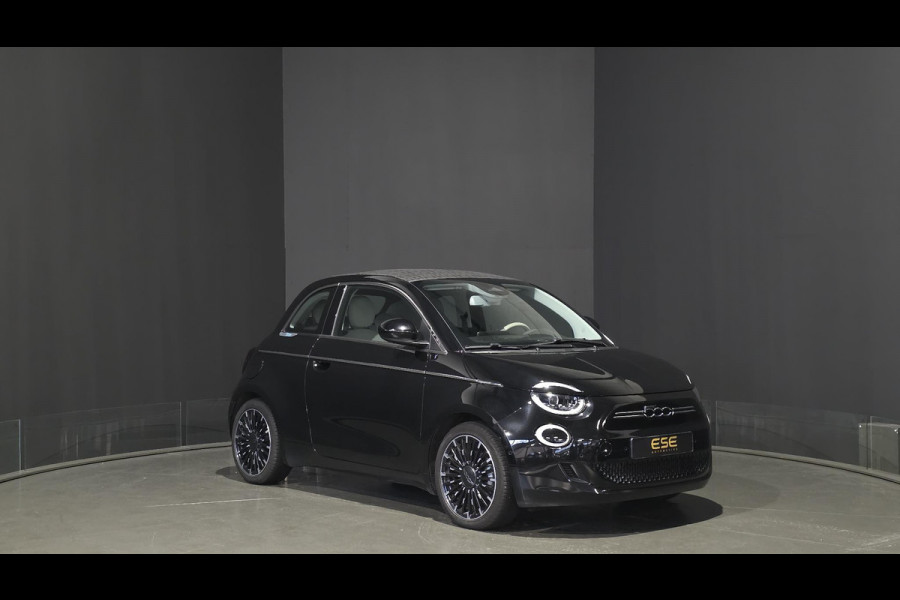 Fiat 500C La Prima 42 kWh | Camera | Stoelverwarming | Carplay